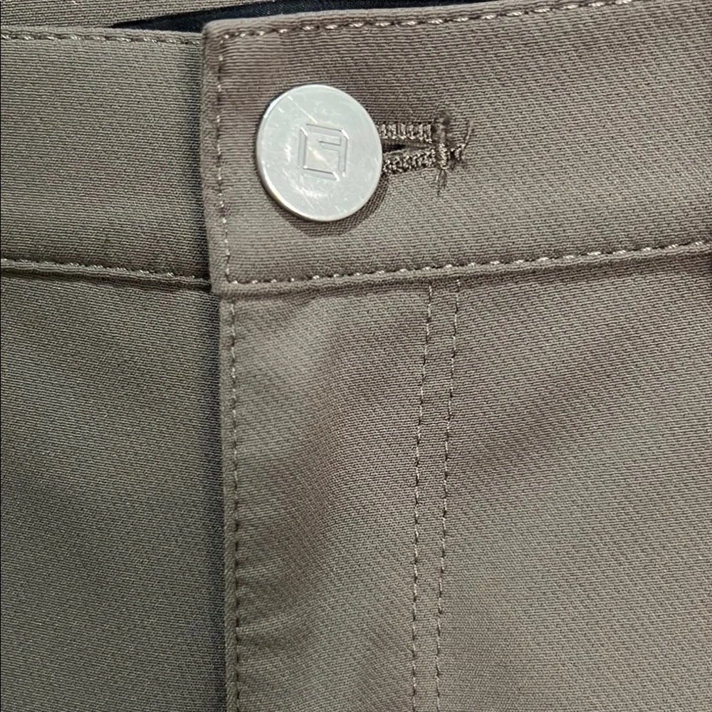 Lafayette 148 Pants New York Mercer Trousers Nougat Brown Dark Tan Stretchy Luxe - Picture 5 of 14